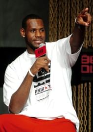 LeBron James Visits Beijing